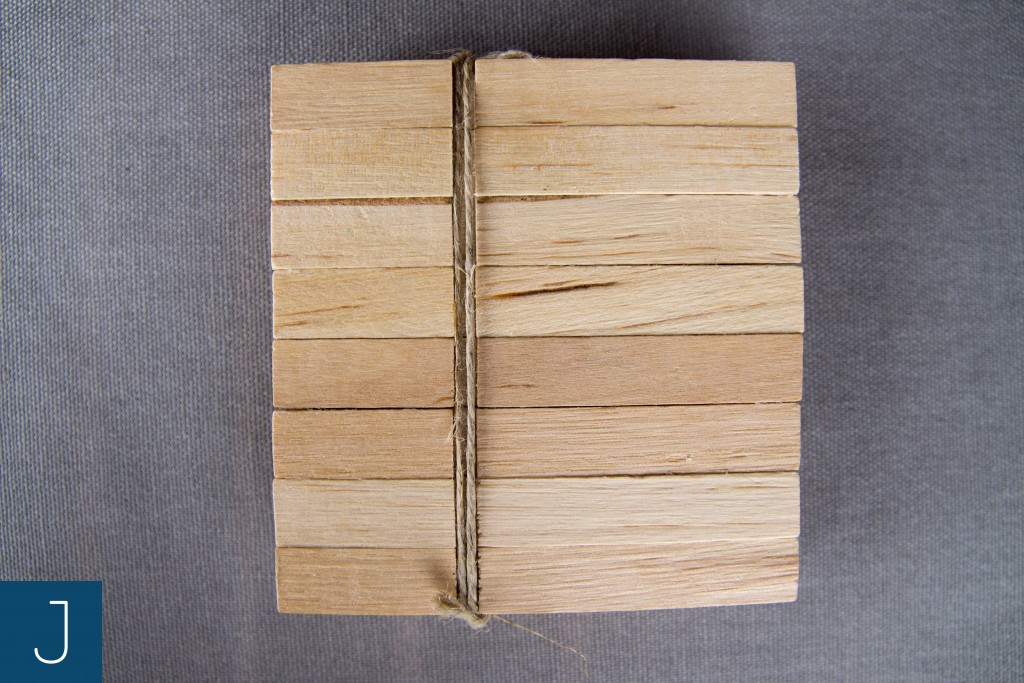 Drewniane podkładki pod kubek - mała 2 | Justine Crafts