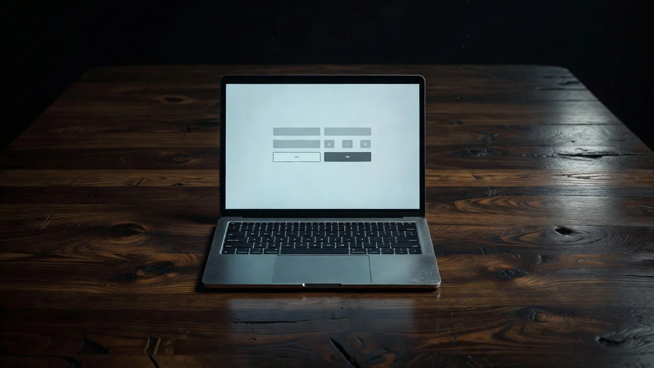 Panel wypłaty kasyna na laptopie