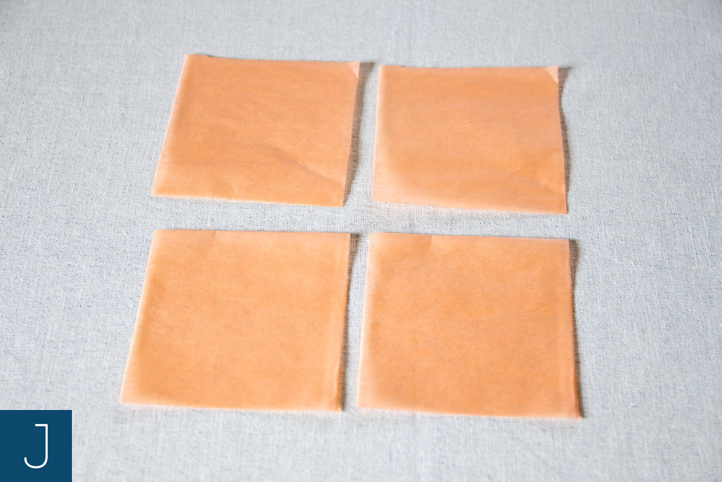 Letni wianek - 4 kwadraty z bibuły | Justine Crafts