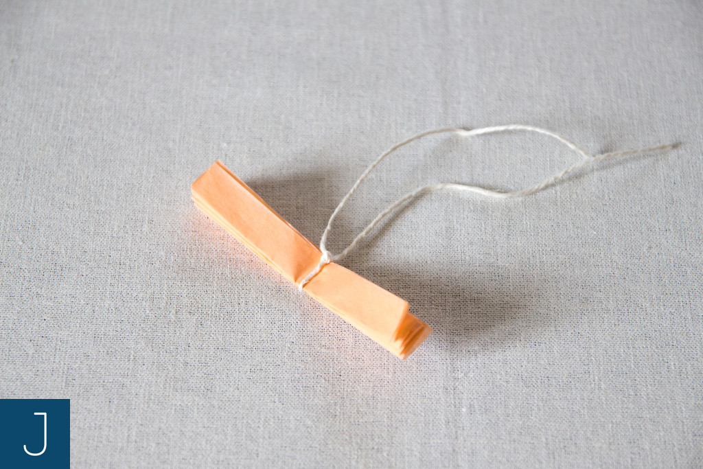 Letni wianek - związana harmonijka | Justine Crafts