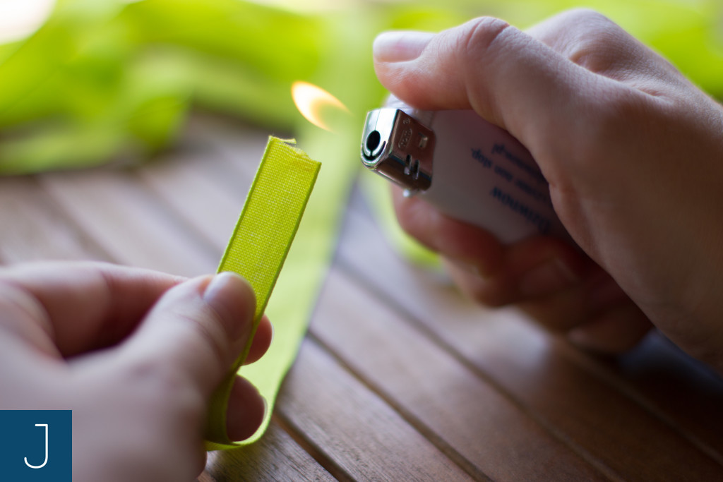 Tips & Tricks -Strzępiąca się wstążka | Justine Crafts