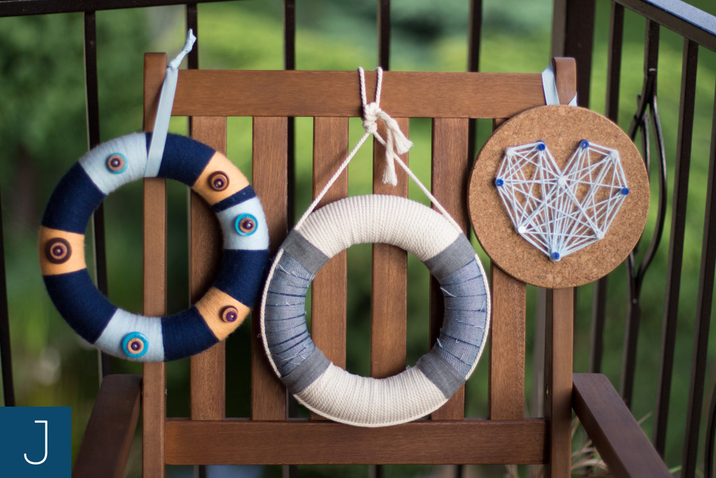 Jak zawiesić wianek lub lekki obrazek? |Justine Crafts