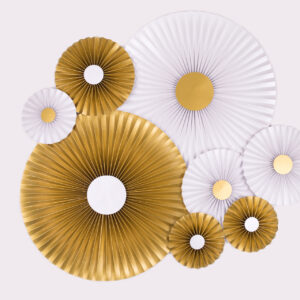 Justine Crafts | Rozety perłowe i złote