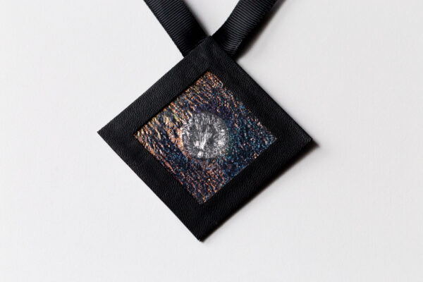 Naszyjnik geometryczny kwadrat 6 GF | Justine Crafts Jewelry