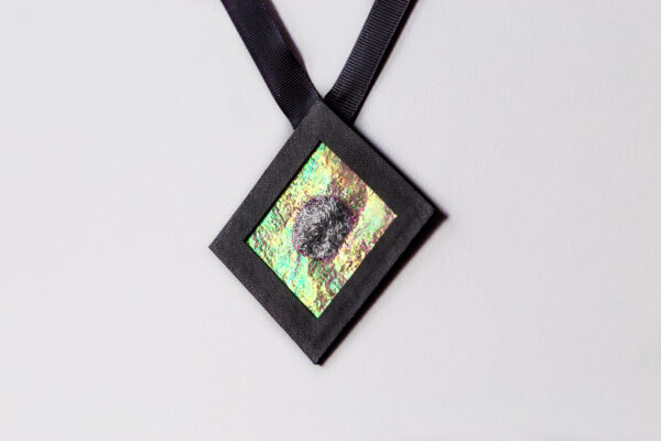 Naszyjnik geometryczny kwadrat 6 PF4 | Justine Crafts Jewelry