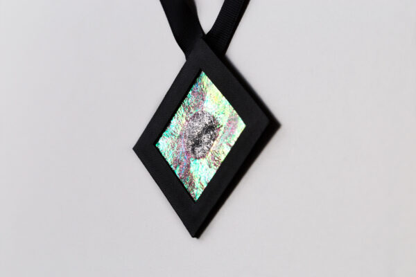 Naszyjnik geometryczny kwadrat 6 PF4 | Justine Crafts Jewelry