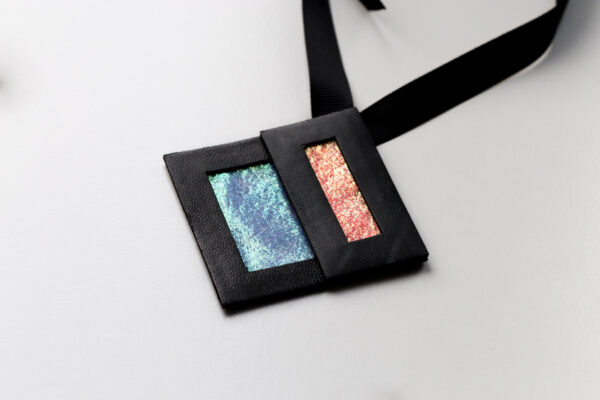 Naszyjnik geometryczny kwadrat 66 | Justine Crafts Jewelry
