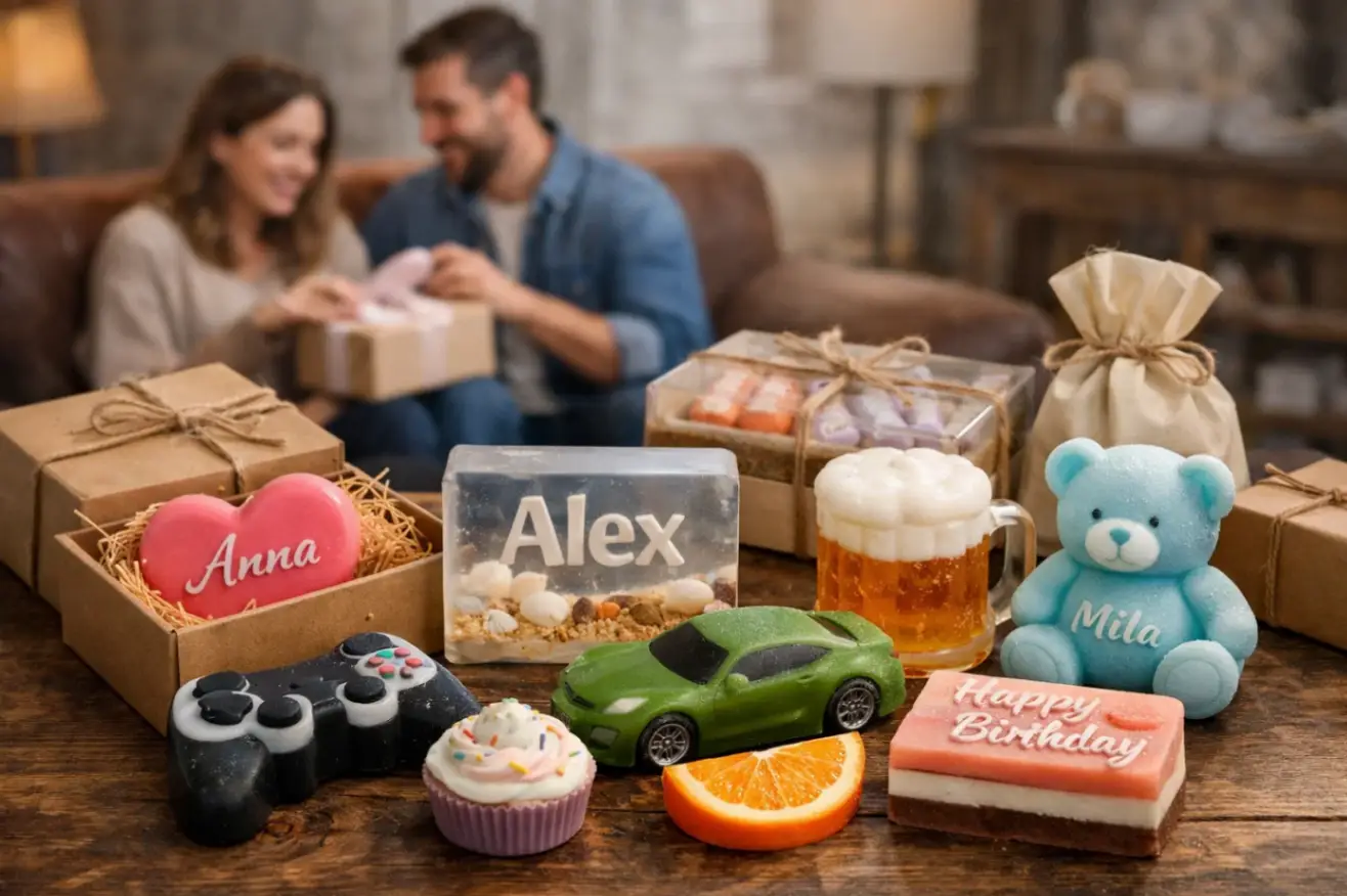 Personalizowane mydło handmade – popularny prezent 2026